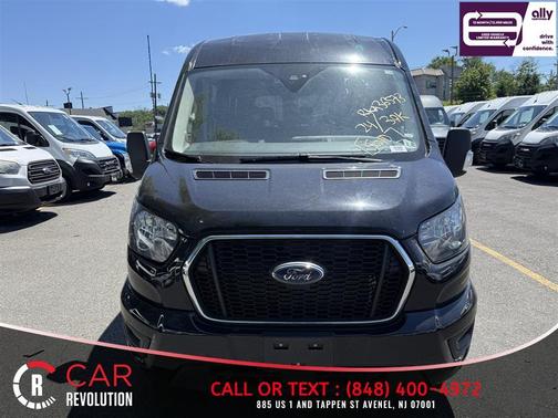 Black 2024 Ford Transit-350 XLT