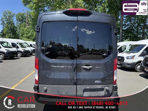Black 2024 Ford Transit-350 XLT