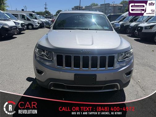 Silver 2015 Jeep Grand Cherokee Limited