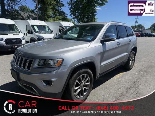 Silver 2015 Jeep Grand Cherokee Limited