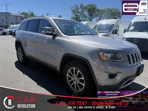 Silver 2015 Jeep Grand Cherokee Limited