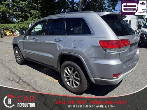 Silver 2015 Jeep Grand Cherokee Limited