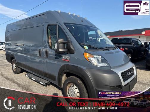 Blue 2020 RAM ProMaster 3500 High Roof