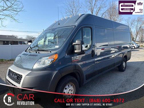 Blue 2020 RAM ProMaster 3500 High Roof