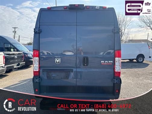 Blue 2020 RAM ProMaster 3500 High Roof
