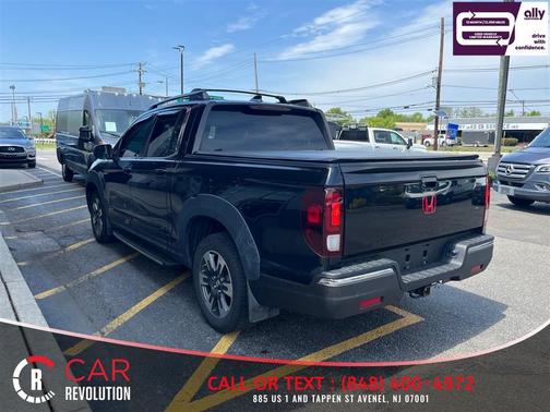 Black 2018 Honda Ridgeline RTL-T