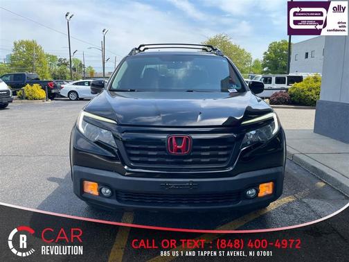 Black 2018 Honda Ridgeline RTL-T