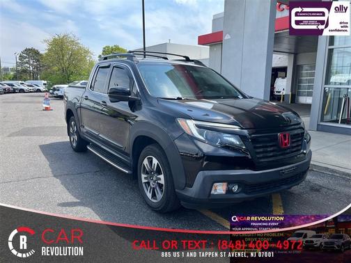 Black 2018 Honda Ridgeline RTL-T