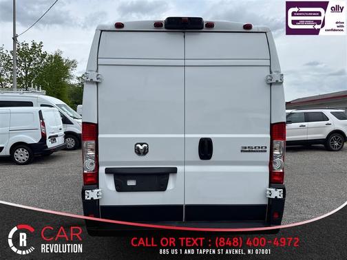White 2025 RAM ProMaster 3500 High Roof