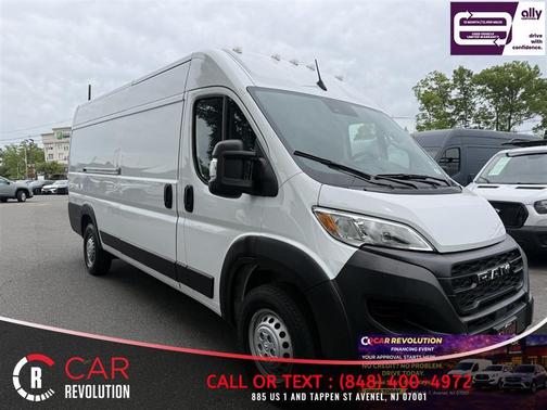 White 2025 RAM ProMaster 3500 High Roof