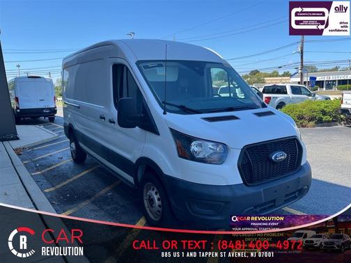 White 2022 Ford Transit-250 T-250 MED RF