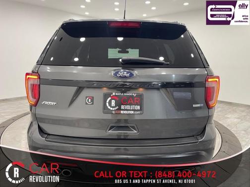 Gray 2019 Ford Explorer sport