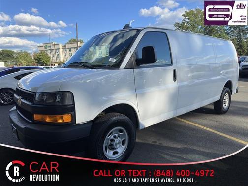 White 2023 Chevrolet Express 2500 Work Van