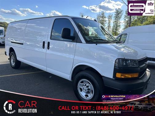 White 2023 Chevrolet Express 2500 Work Van