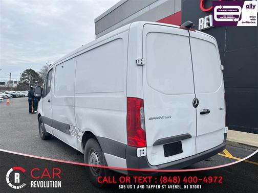 White 2023 Mercedes-Benz Sprinter 2500 ROOF 4-CYL GAS ARMORED SECURITY