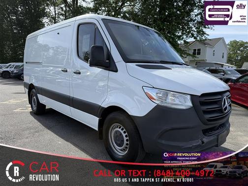 White 2023 Mercedes-Benz Sprinter 2500 ROOF 4-CYL GAS