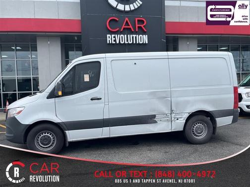 White 2023 Mercedes-Benz Sprinter 2500 ROOF 4-CYL GAS ARMORED SECURITY