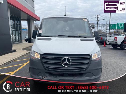 White 2023 Mercedes-Benz Sprinter 2500 ROOF 4-CYL GAS ARMORED SECURITY