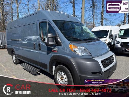 Blue 2020 RAM ProMaster 3500 High Roof