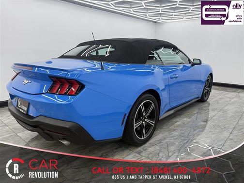 Blue 2024 Ford Mustang EcoBoost Premium