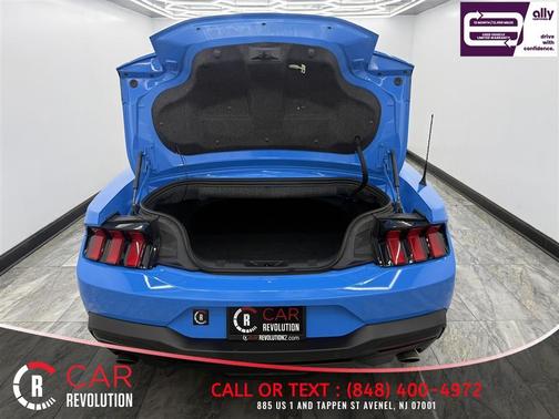 Blue 2024 Ford Mustang EcoBoost Premium