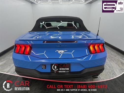 Blue 2024 Ford Mustang EcoBoost Premium