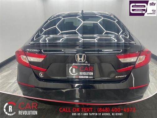 Black 2022 Honda Accord Sport 1.5T