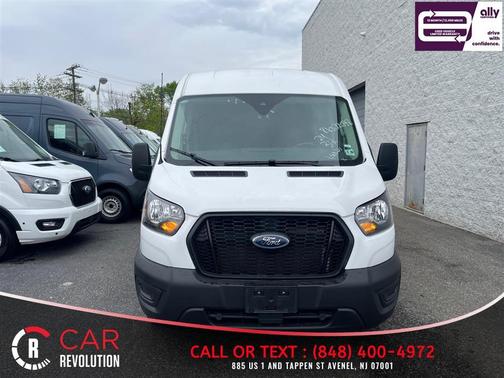 White 2024 Ford Transit-250 148 WB Medium Roof Cargo