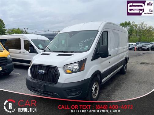 White 2024 Ford Transit-250 148 WB Medium Roof Cargo