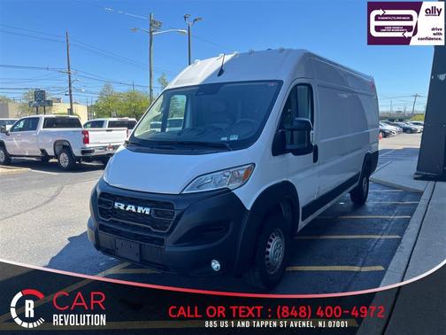 White 2025 RAM ProMaster 3500 High Roof