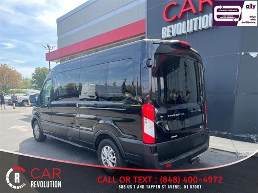 Black 2023 Ford Transit-350 XLT