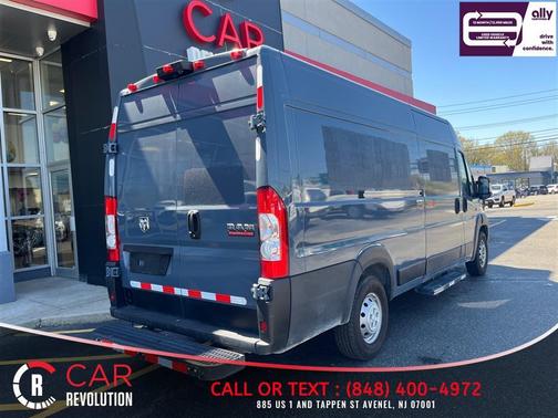 Blue 2020 RAM ProMaster 3500 High Roof
