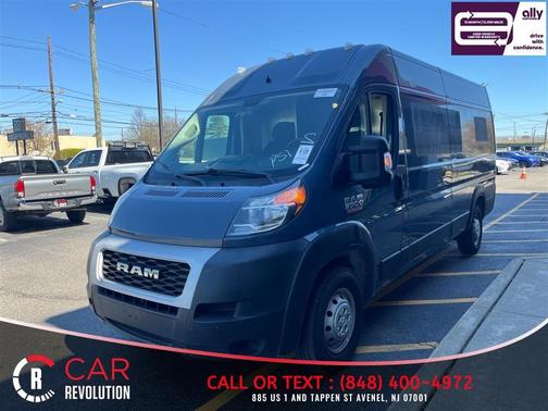 Blue 2020 RAM ProMaster 3500 High Roof
