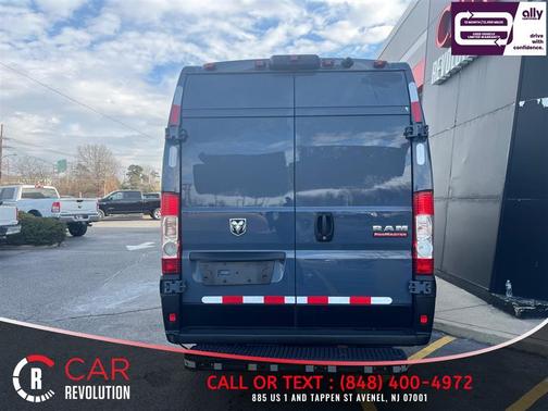 Blue 2021 RAM ProMaster 3500 High Roof
