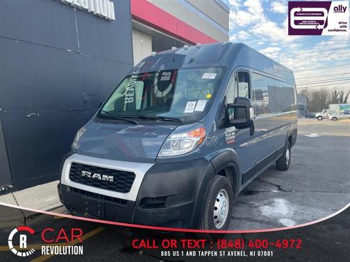 Blue 2021 RAM ProMaster 3500 High Roof