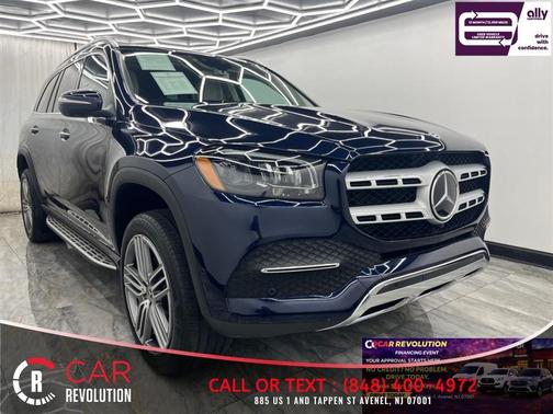Blue 2020 Mercedes-Benz GLS 450 Base 4MATIC