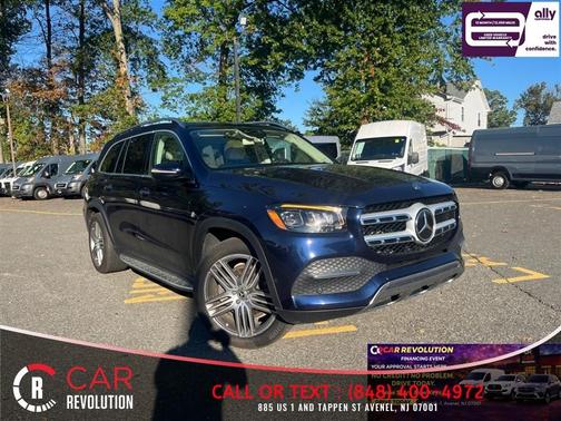 Blue 2020 Mercedes-Benz GLS 450 Base 4MATIC