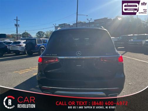 Blue 2020 Mercedes-Benz GLS 450 Base 4MATIC