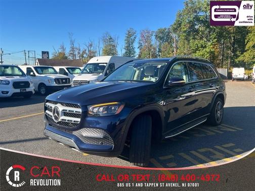 Blue 2020 Mercedes-Benz GLS 450 Base 4MATIC