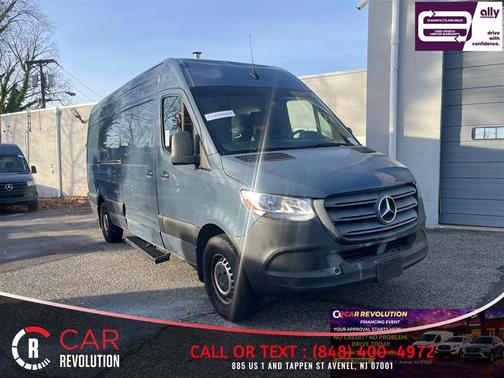 Gray 2019 Mercedes-Benz Sprinter 2500 HIGH DIESEL EXT