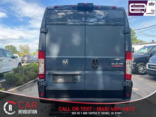 Blue 2019 RAM ProMaster 3500 High Roof