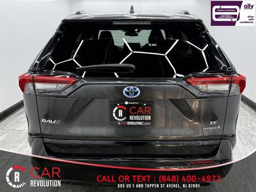 Gray 2022 Toyota RAV4 Hybrid SE