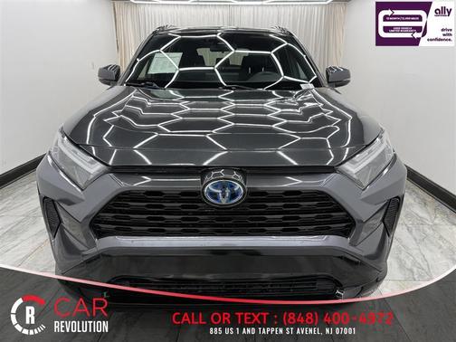 Gray 2022 Toyota RAV4 Hybrid SE