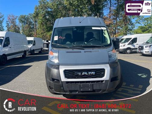 Blue 2021 RAM ProMaster 3500 High Roof