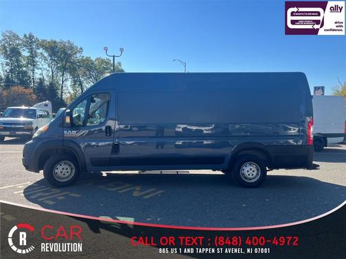 Blue 2021 RAM ProMaster 3500 High Roof