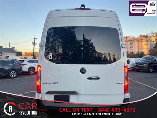 White 2024 Mercedes-Benz Sprinter 2500 144 WB Standard Roof Passenger