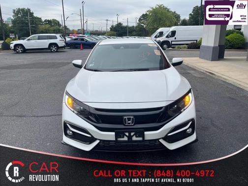 White 2021 Honda Civic Sport