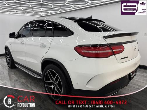 White 2018 Mercedes-Benz AMG GLE 43 Coupe 4MATIC