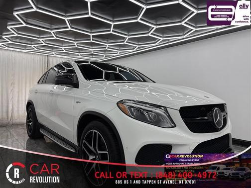 White 2018 Mercedes-Benz AMG GLE 43 Coupe 4MATIC
