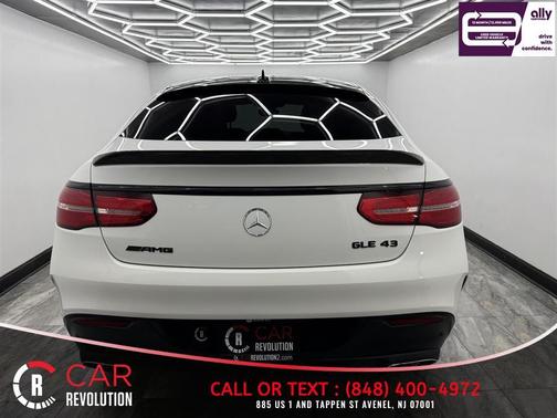 White 2018 Mercedes-Benz AMG GLE 43 Coupe 4MATIC